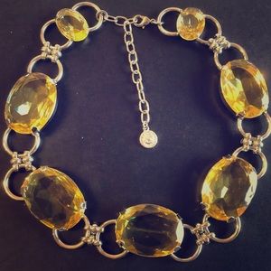 Graziano Vintage Citrine Choker